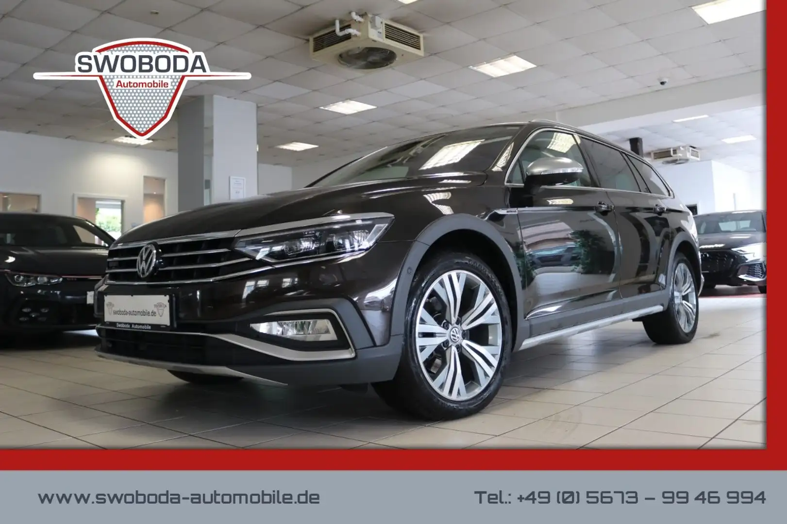 Volkswagen Passat Alltrack DCC AHK Pano 360° STHZ Brun - 1