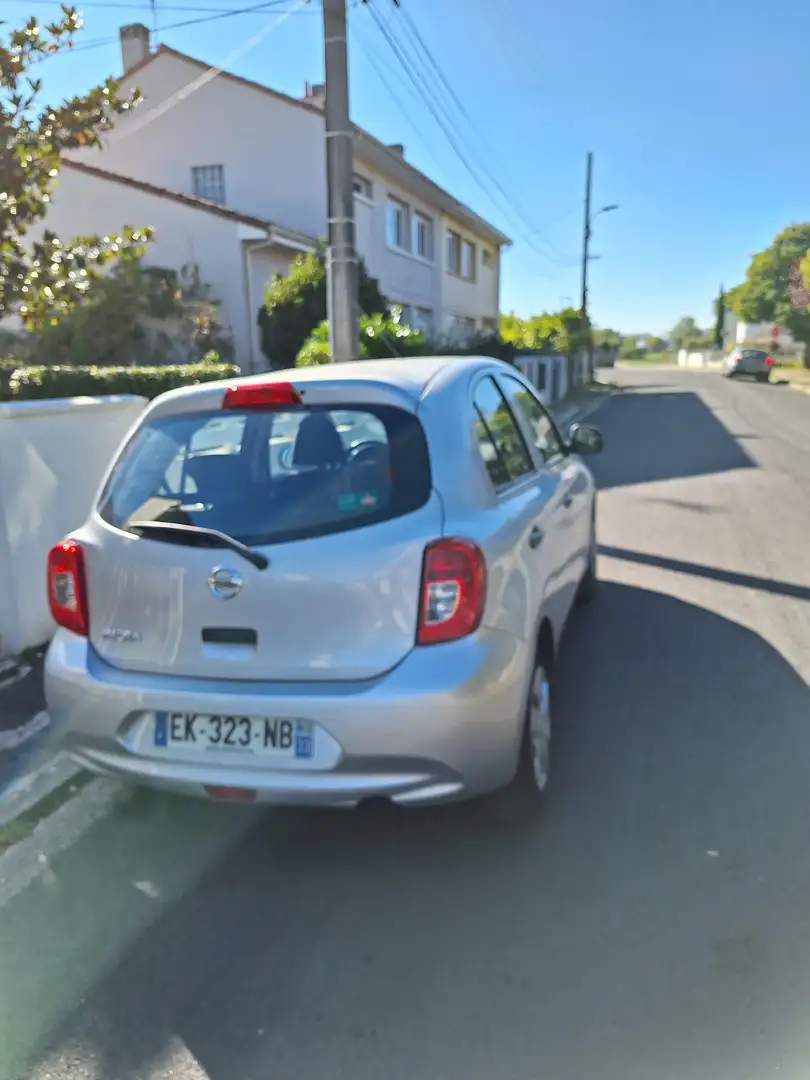 Nissan Micra Nissan Micra IV 1,2, 80 ch Visia Argent - 2