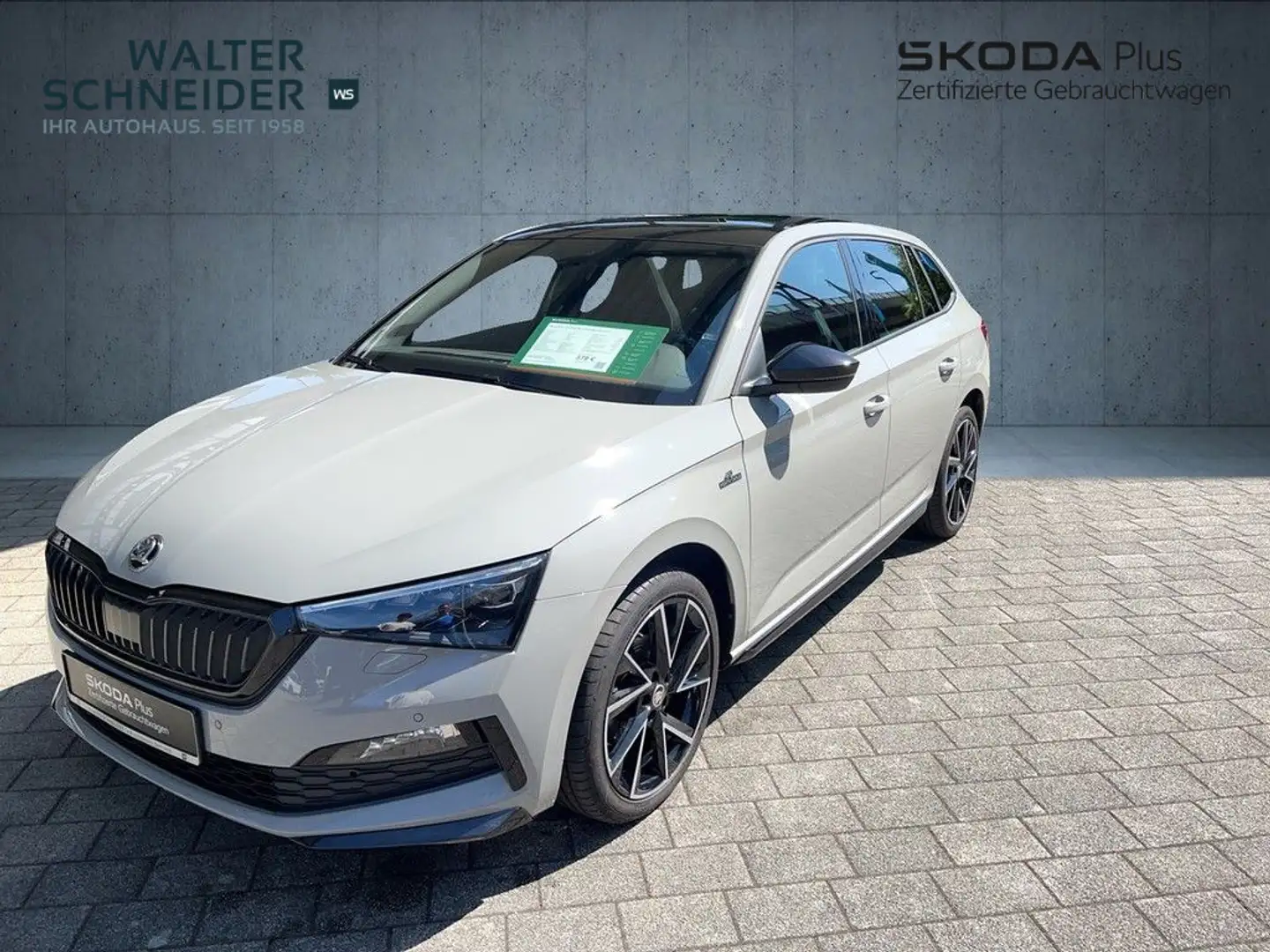 Skoda Scala 1.5 TSI DSG Monte Carlo Navi AHK Pano Grau - 2