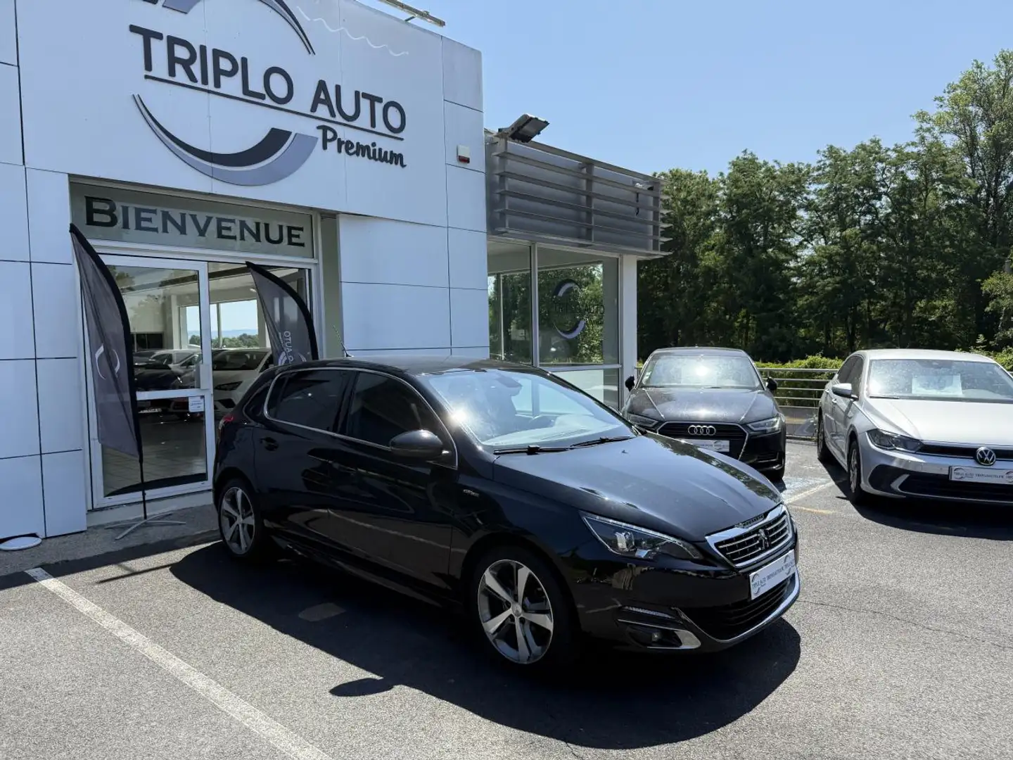 Peugeot 308 2.0 BlueHDi S\u0026S - 150 GT Line - GPS + CAMERA  Noir - 1