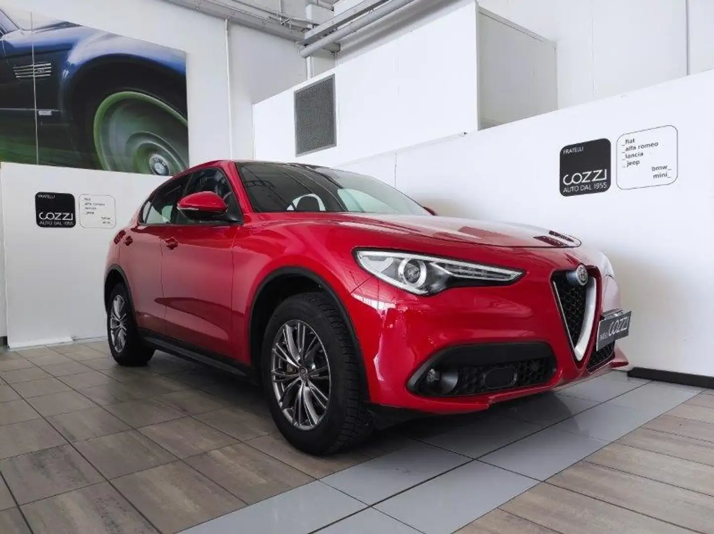 Alfa Romeo Stelvio - Stelvio 2.2 Turbodiesel 210 CV AT8 Q4 Super Rosso - 1