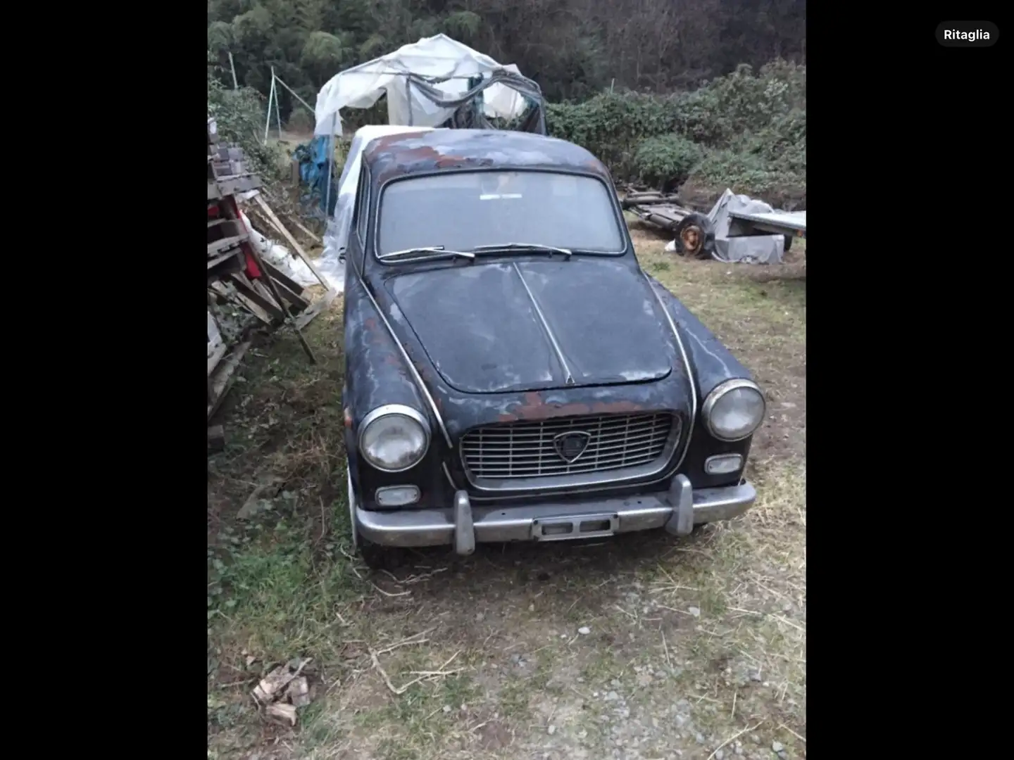 Lancia Appia Schwarz - 1