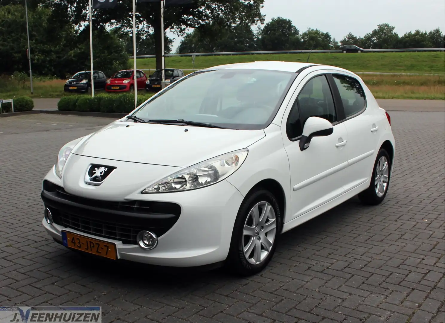 Peugeot 207 1.6 VTi XS Pack Bj '09 5 drs Keurige auto! Fehér - 2