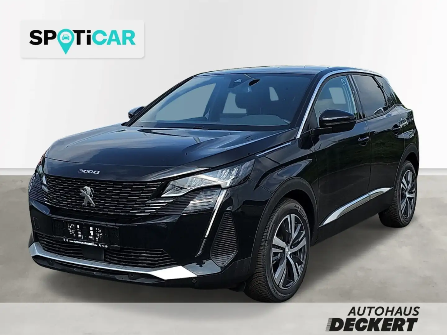 Peugeot 3008 Allure Pack 1.2 MHEV 136 Navi digitales Cockpit LE Schwarz - 1