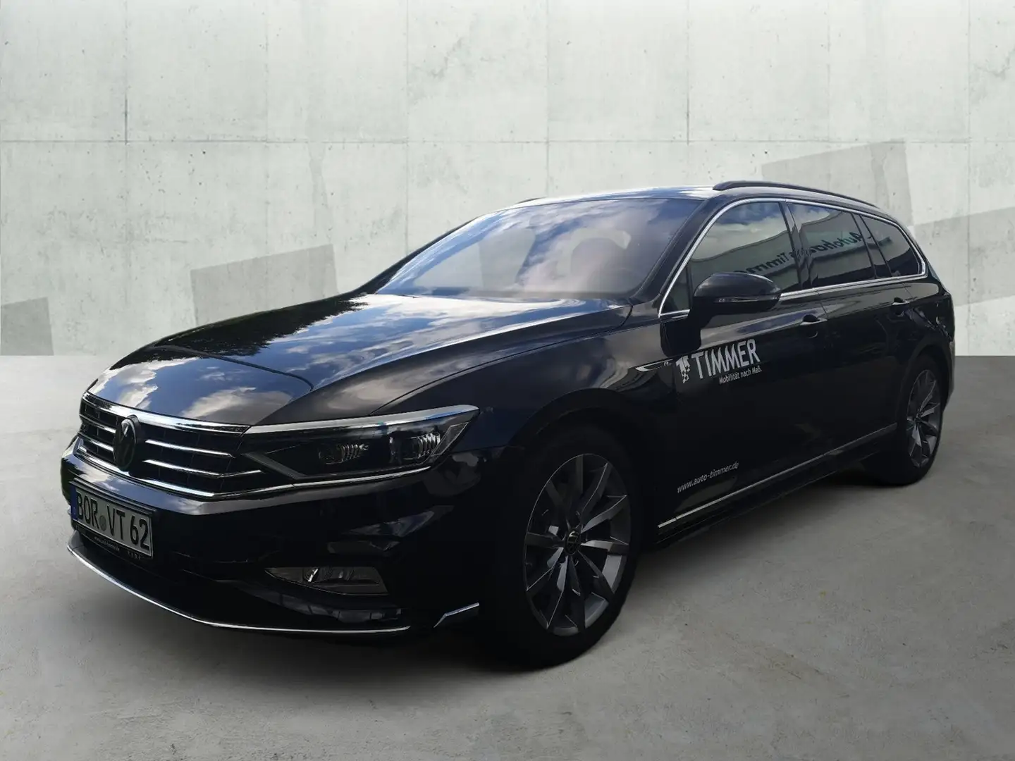 Volkswagen Passat Variant 2.0 TDI DSG Business *R-LINE*AHK*NAVI*TRAVEL-ASSI Schwarz - 2