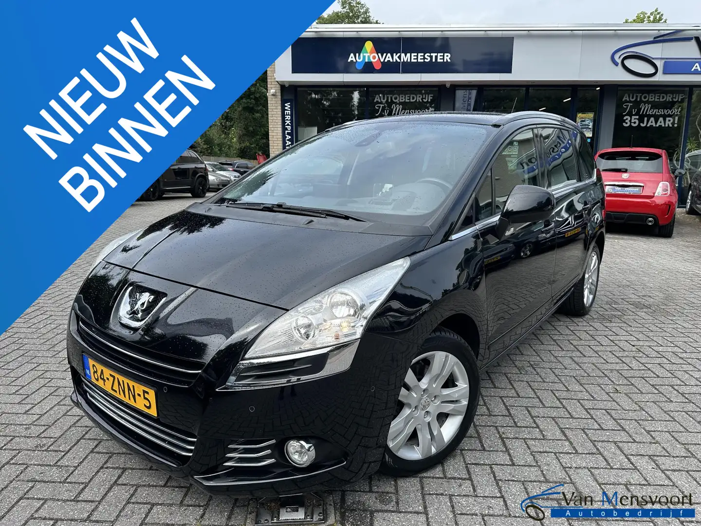 Peugeot 5008 1.6 THP 156PK Automaat Blue Lease Executive 7p. Na Zwart - 1