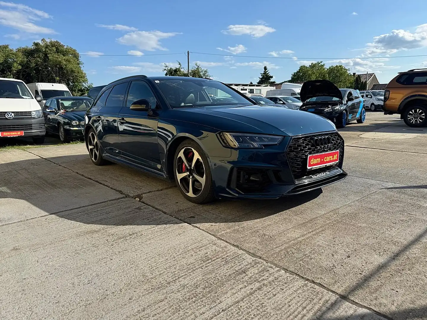 Audi RS4 Avant 2,0 TFSI quattro tiptronic Blauw - 2