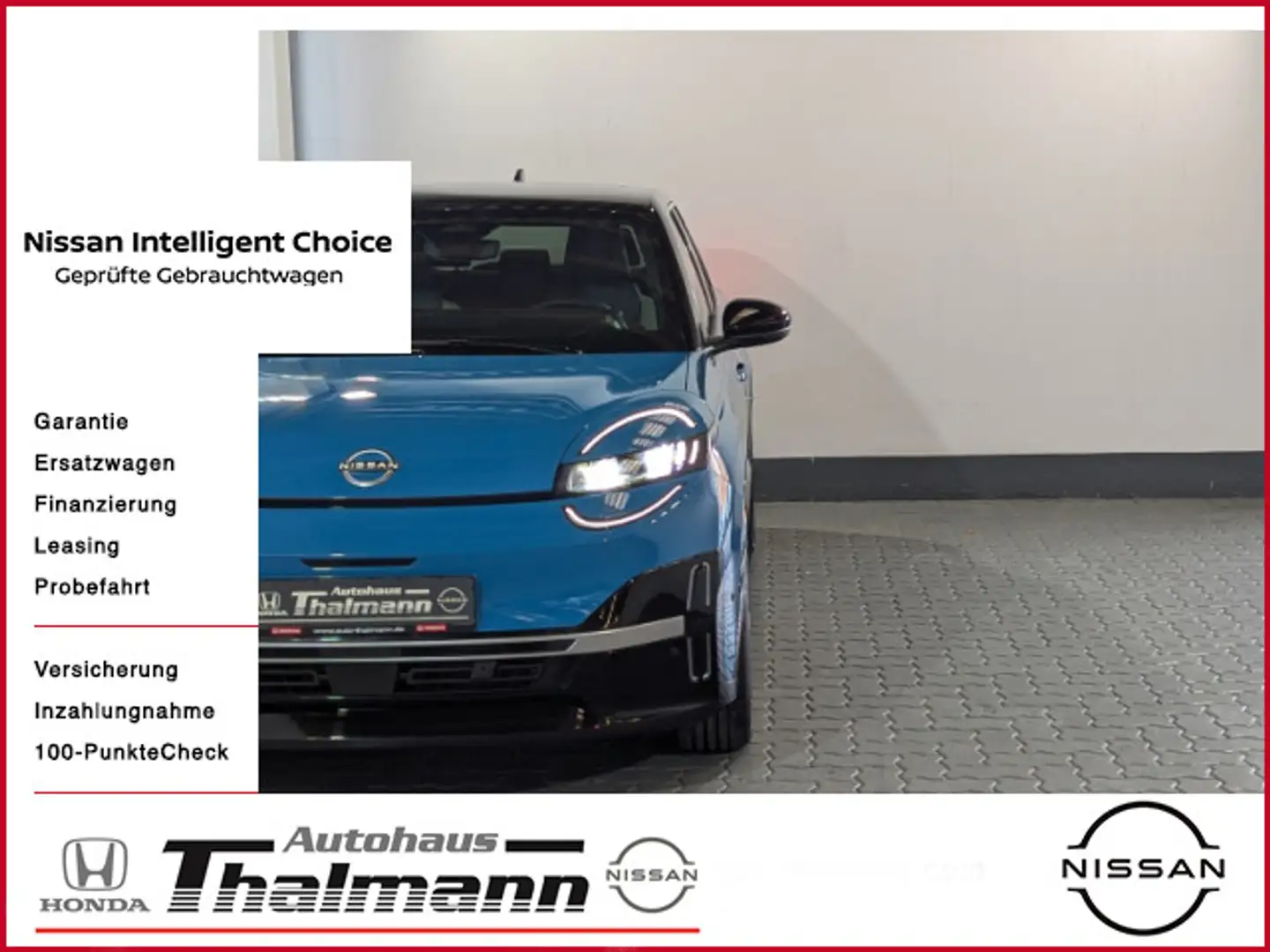 Nissan Micra NEW MICRA 110 kW Evolve 52 kWh // ProPILOT // Azul - 1