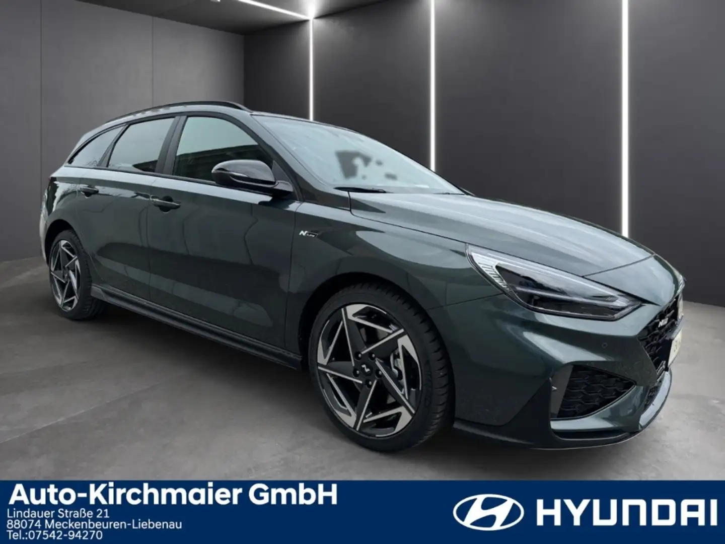 Hyundai i30 N-Line Kombi 1.5 T-GDI DCT 48V-Mild Hybrid Panoram Grün - 2