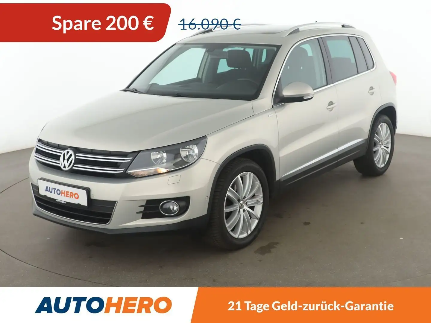 Volkswagen Tiguan 2.0 TDI Sport & Style BMT*NAVI*PDC*SHZ*PANO*KLIMA* Gold - 1