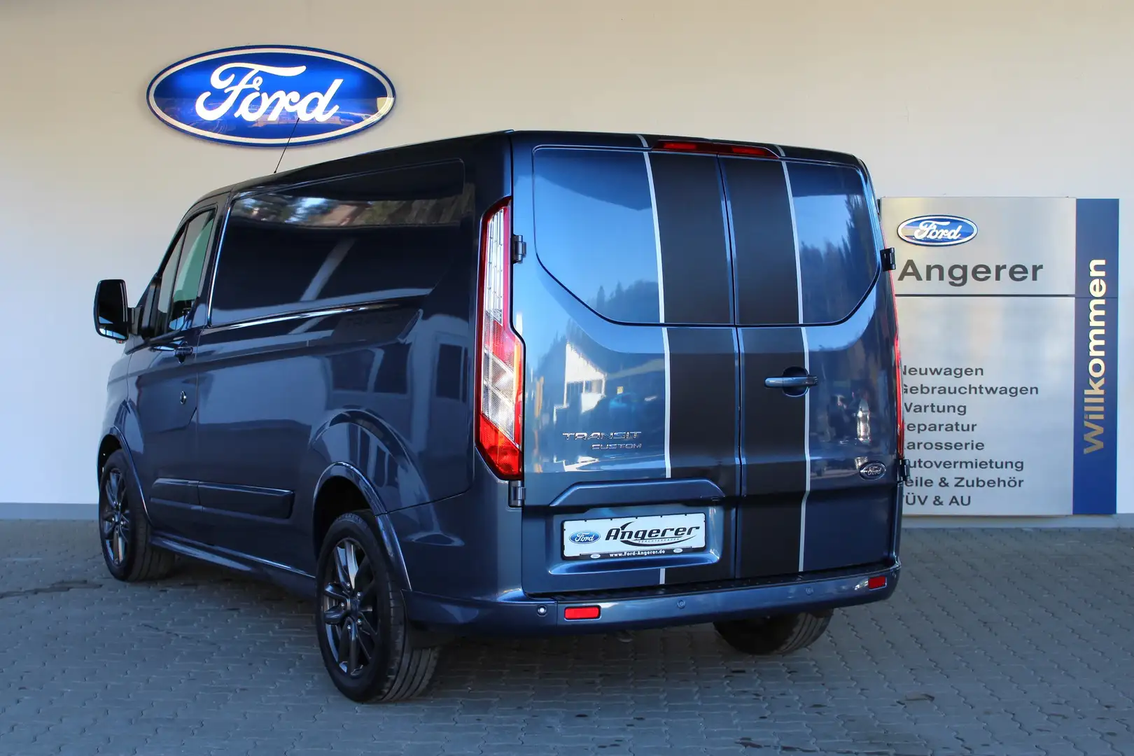 Ford Transit Custom Sport Motor NEU Navi,Touch,BT,Standh,PDC,RFK,8fach Blau - 2