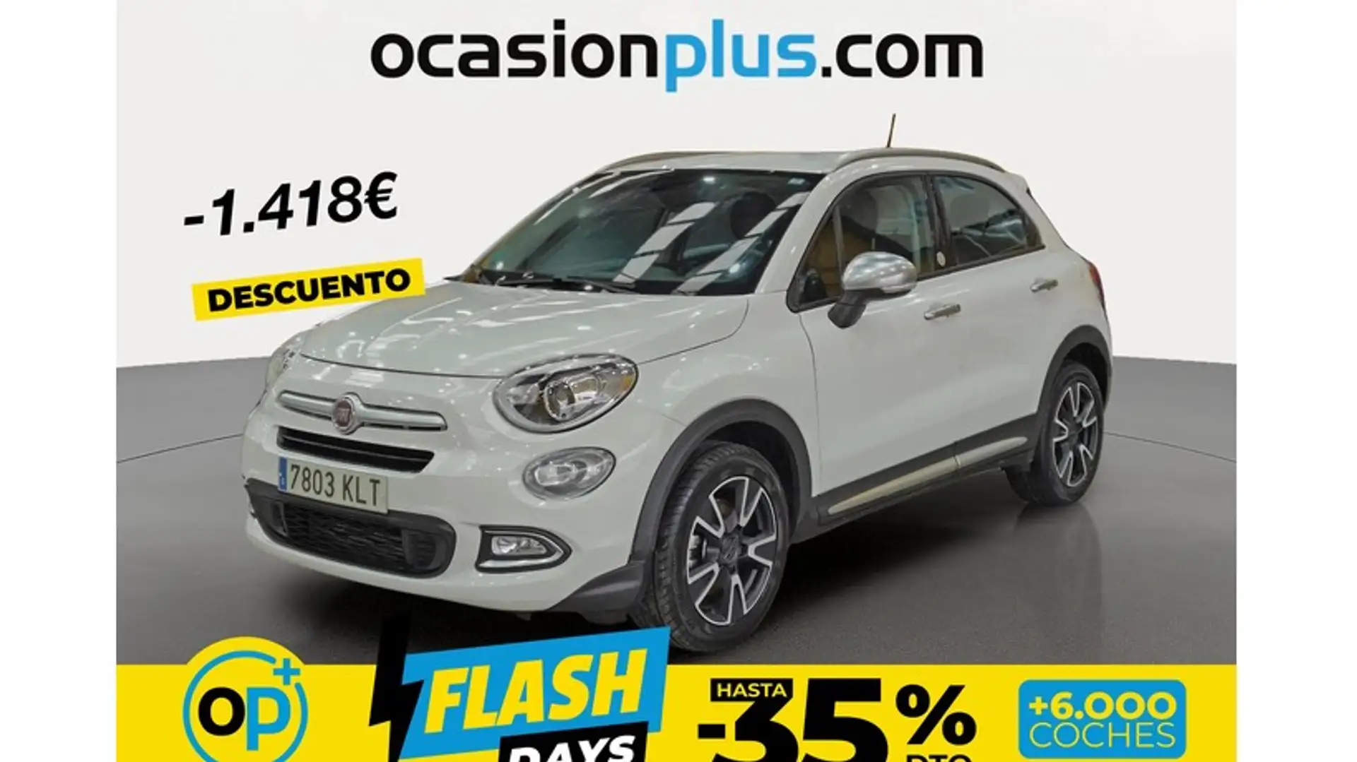 Fiat 500X 1.3Mjt Mirror 4x2 70kW Weiß - 1