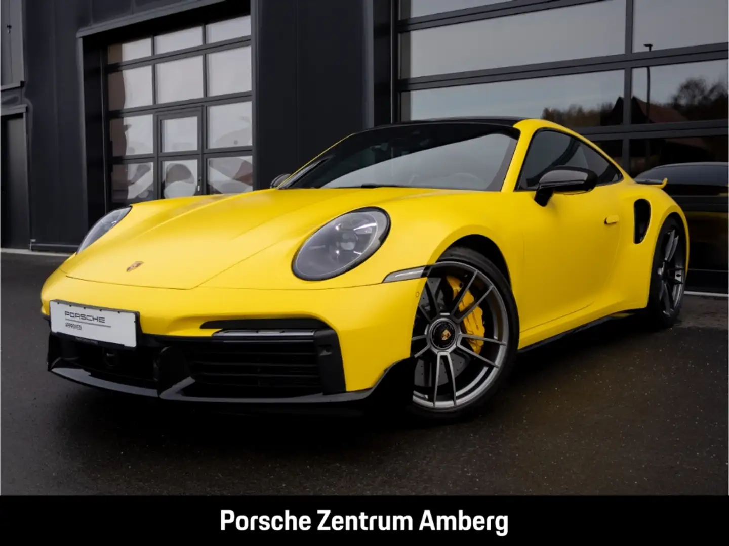 Porsche 992 911 Turbo S Burmester Liftachse InnoDrive Leichtba Gelb - 1