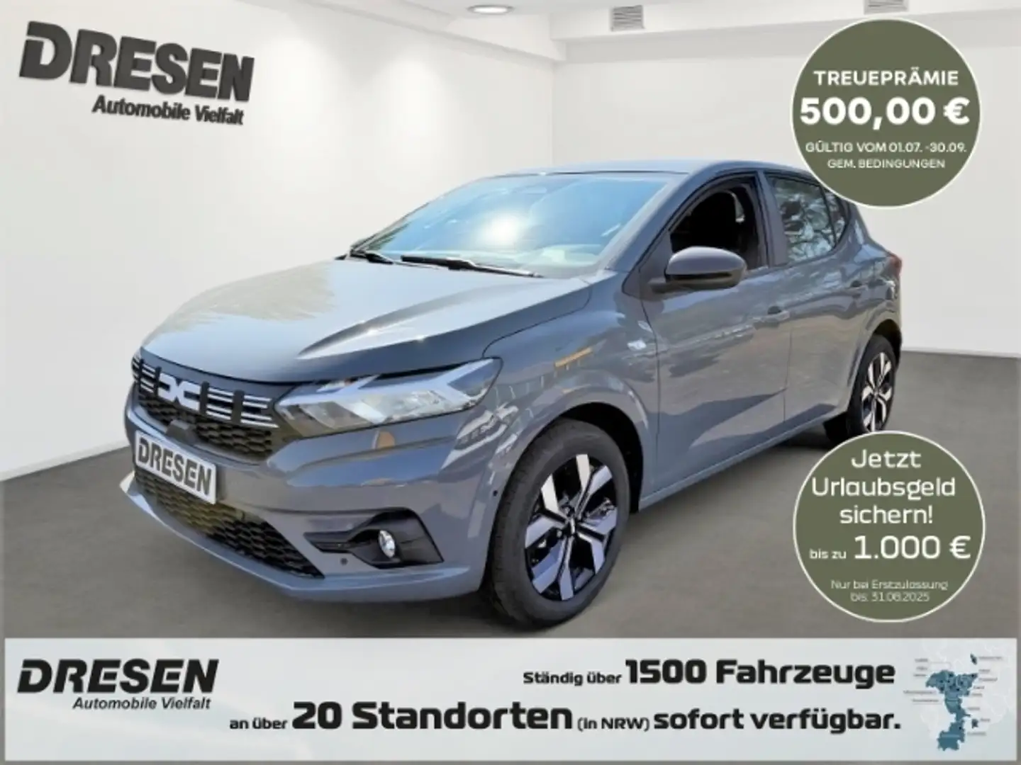Dacia Sandero III 1.0 EU6e Journey TCe 90 NAVI SITZHEIZUNG KOMFO Gris - 1