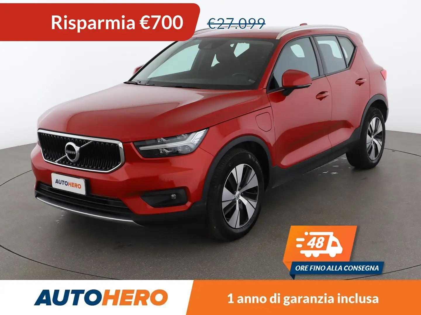 Volvo XC40 1.5 T5 Plug-in Hybrid Inscription PHEV Rosso - 1
