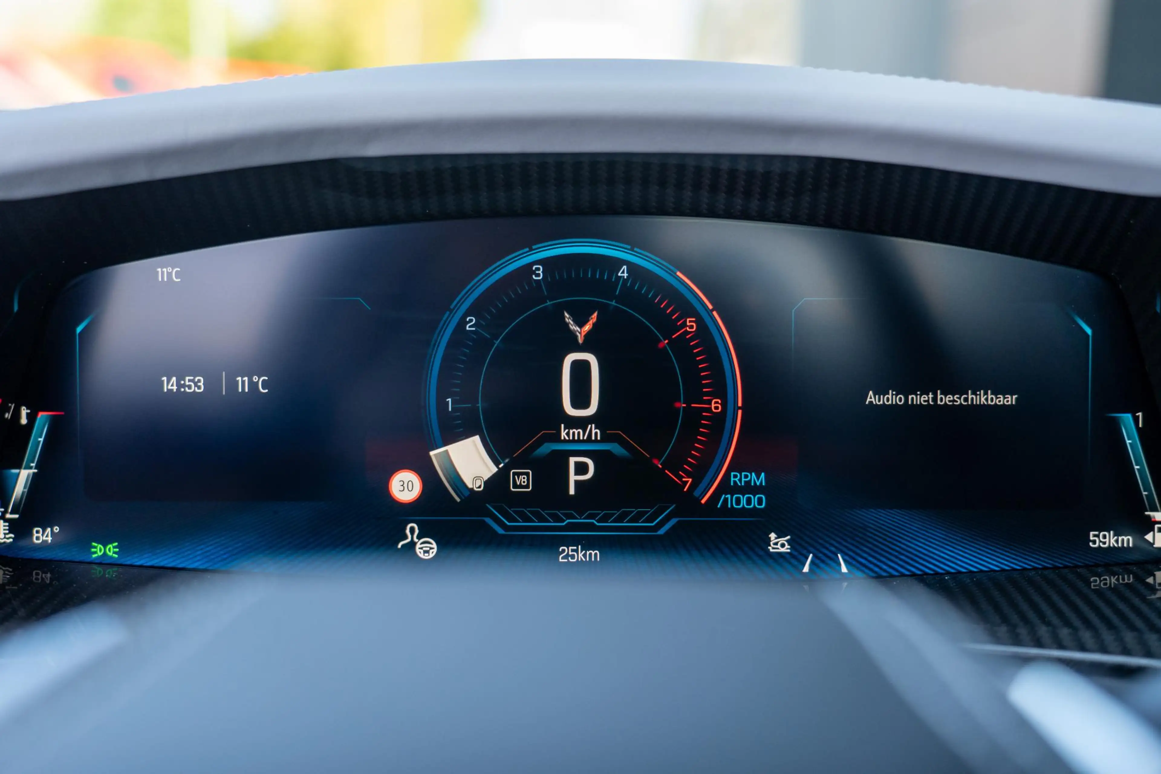 Corvette E-Ray C8 3LZ Convertible Sky Cool interieur | Carbon fib — photo 15