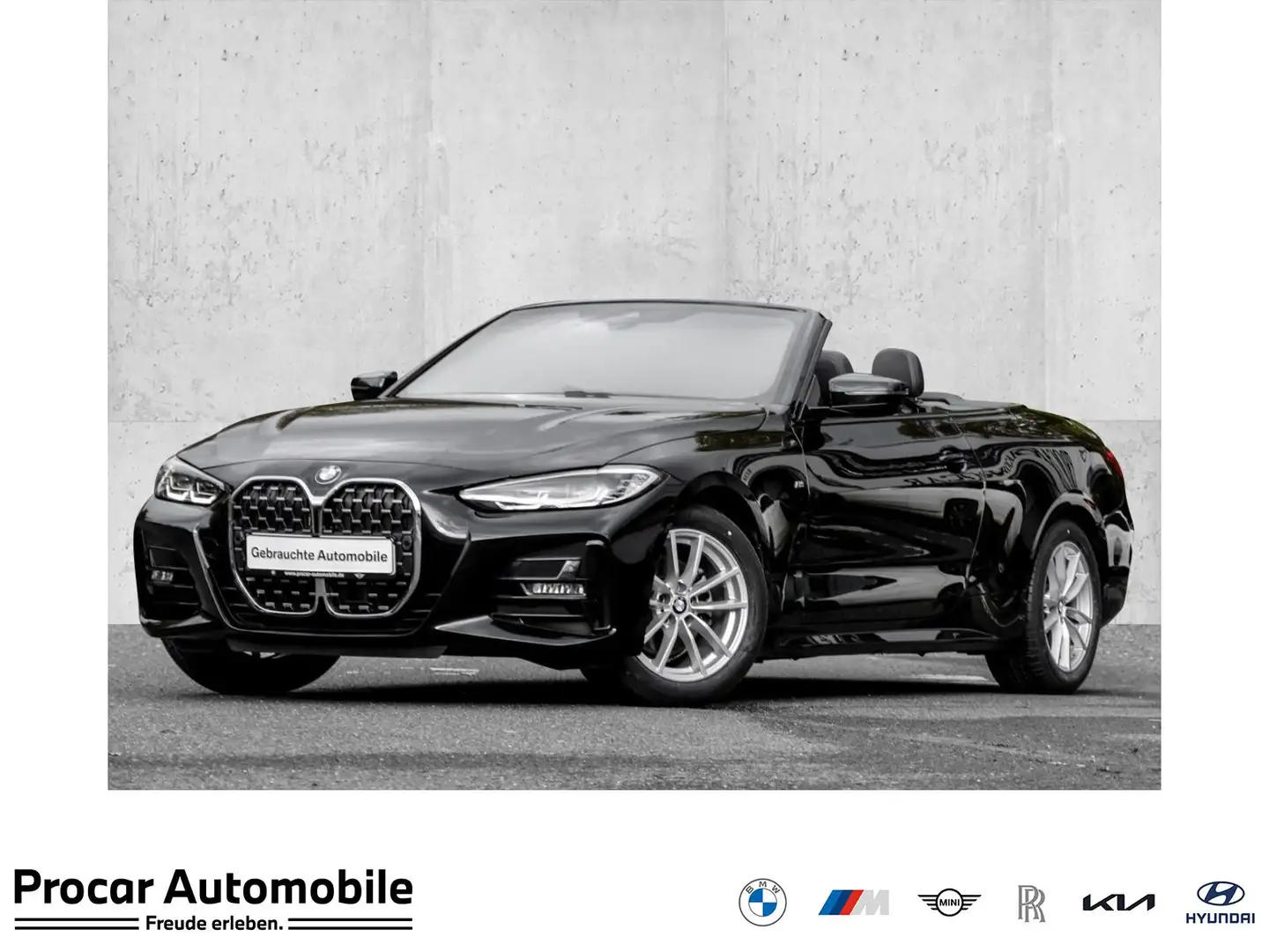 BMW 420 i M SPORT+ACC+DA+PA+HiFi+LHZ Schwarz - 1