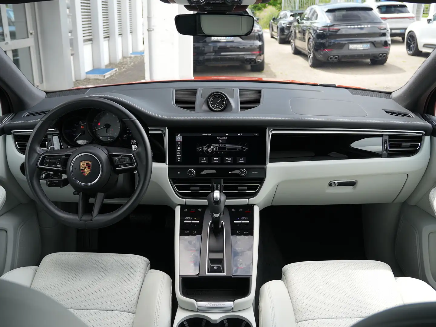 Porsche Macan S PAPAYA-KREIDE-LUFTF.-SPORTABGAS.-21"GT RÄDER Orange - 2