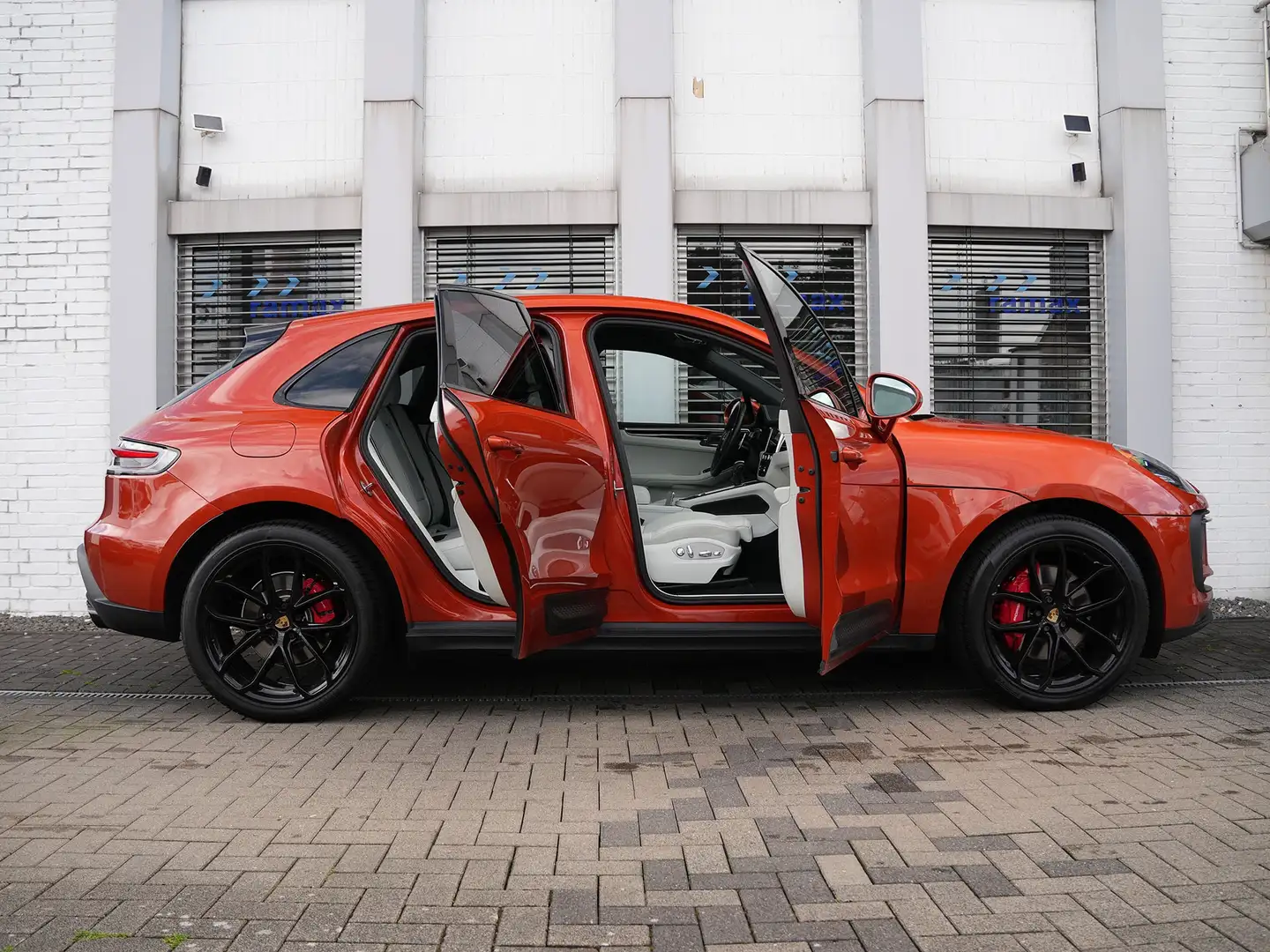 Porsche Macan S PAPAYA-KREIDE-LUFTF.-SPORTABGAS.-21"GT RÄDER Orange - 1