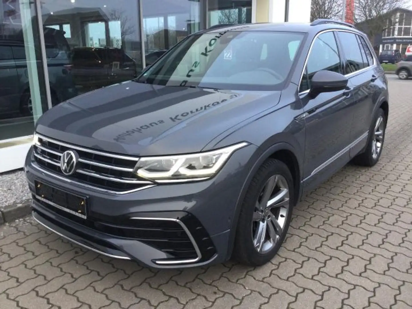 Volkswagen Tiguan 2.0 TDI SCR R-Line DSG AHK KAM Sportpaket Gris - 2