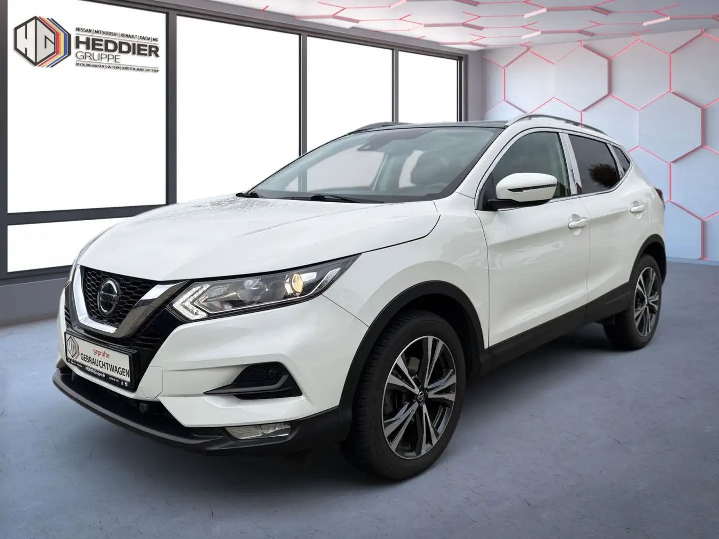Nissan Qashqai N-Way *AHK*ALLWETTER*NAVI* Blanco - 1