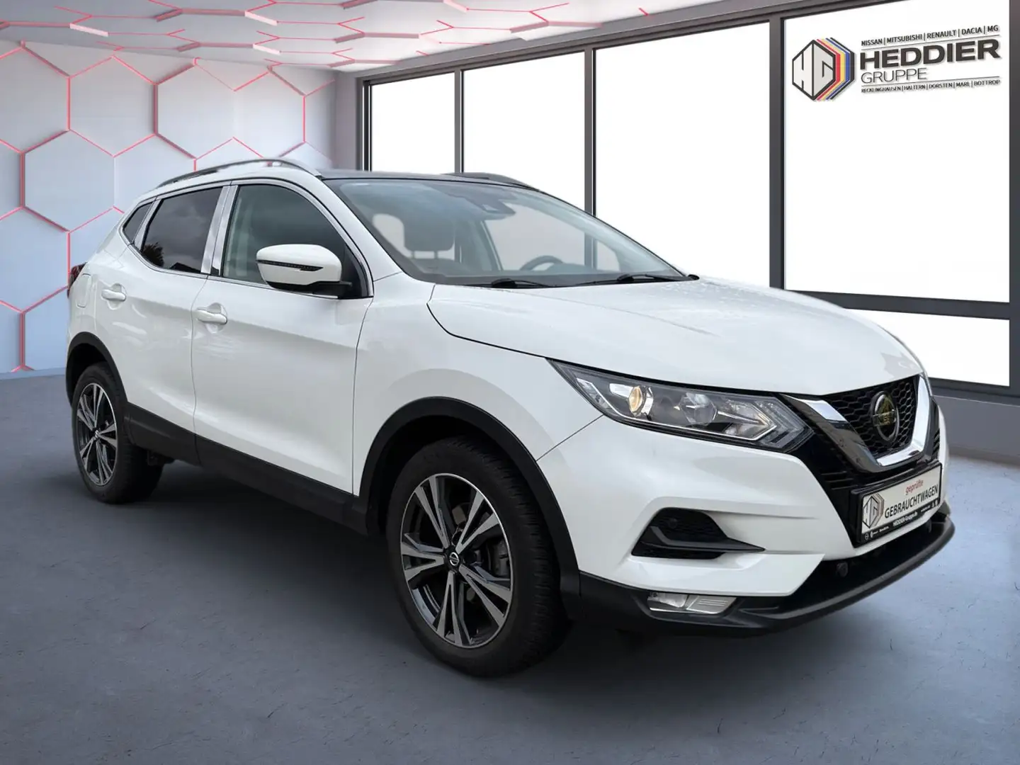 Nissan Qashqai N-Way *AHK*ALLWETTER*NAVI* Blanco - 2