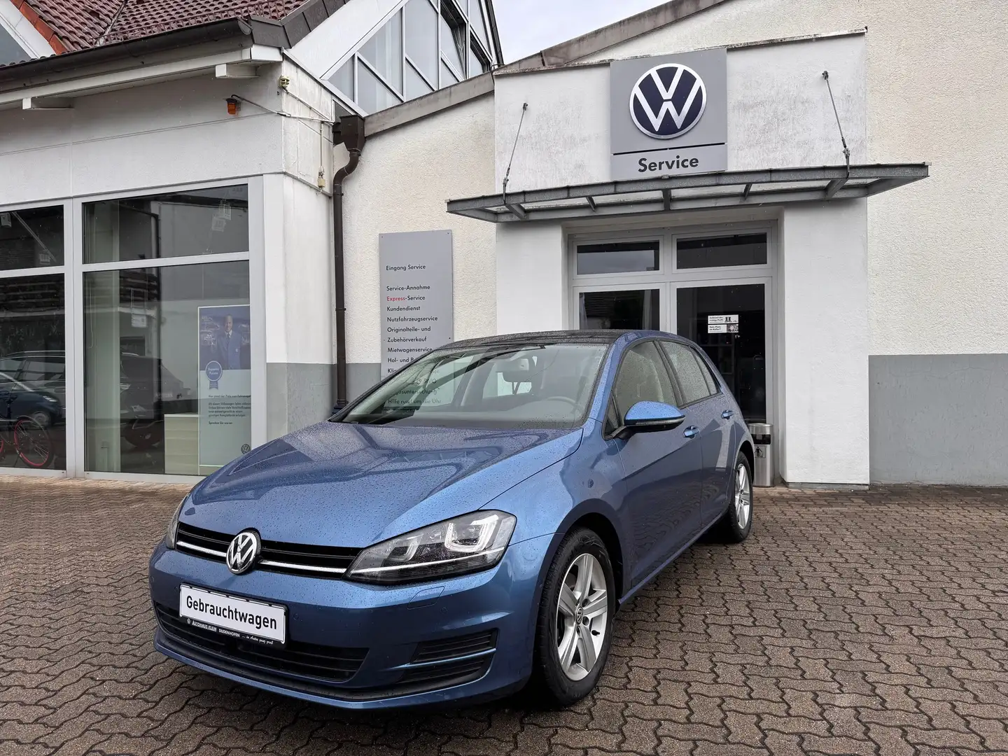 Volkswagen Golf Comfortline 1.4 TSI DSG, Bi-Xenon, Panoramadach Azul - 1