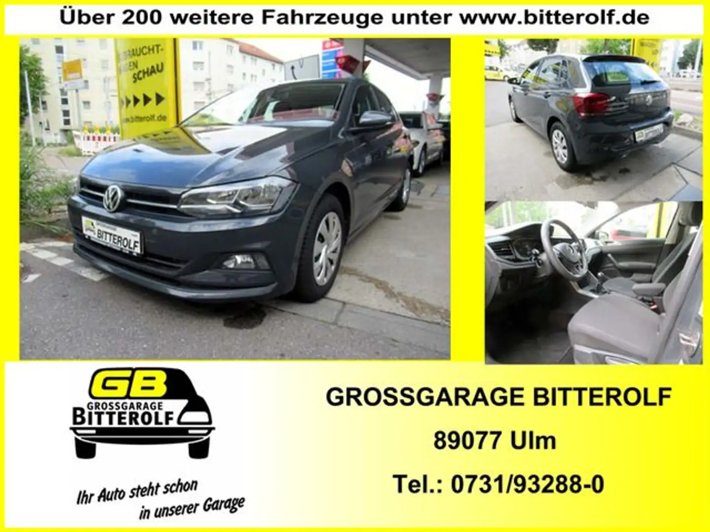 Volkswagen Polo 1.6TDI Comfortline 5tg Navi/Klimaaut/Tempo Grau - 1