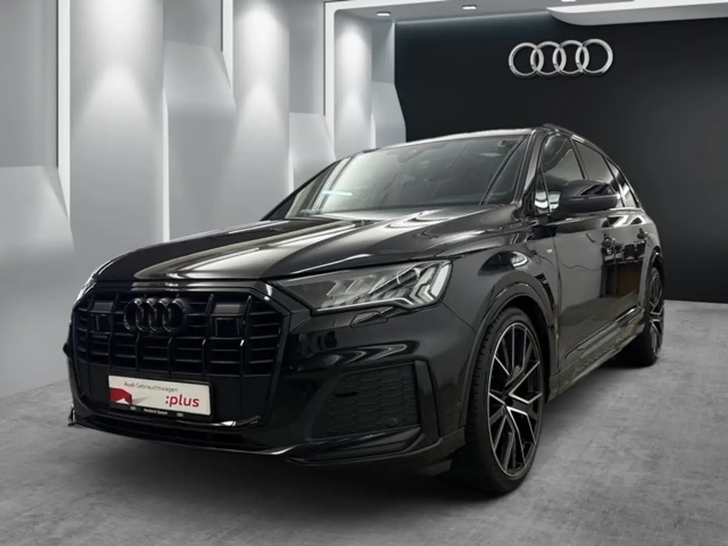 Audi Q7 50 TDI qua comp plus S LINE LEDER AHK PANO Schwarz - 1