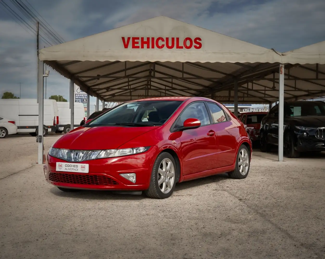 Honda Civic 2.2i-CTDI Sport Rojo - 2