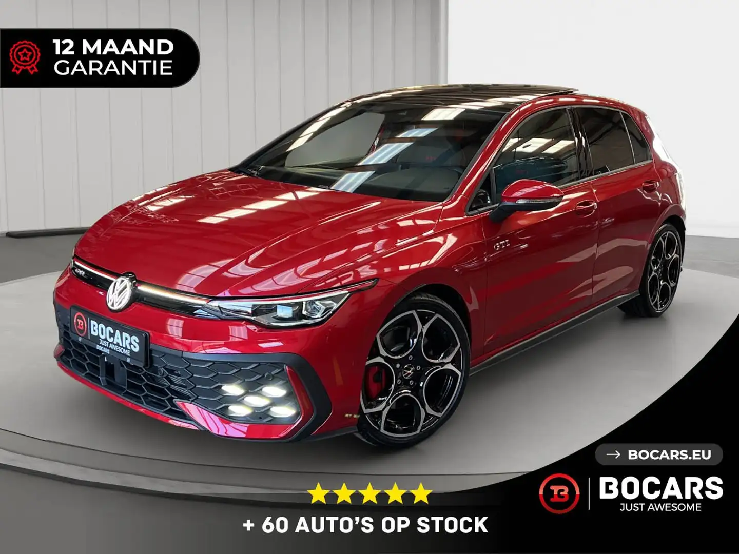 Volkswagen Golf GTI 2.0 TSI 265pk DSG New Model | Pano | 19"Queenstown Červená - 1