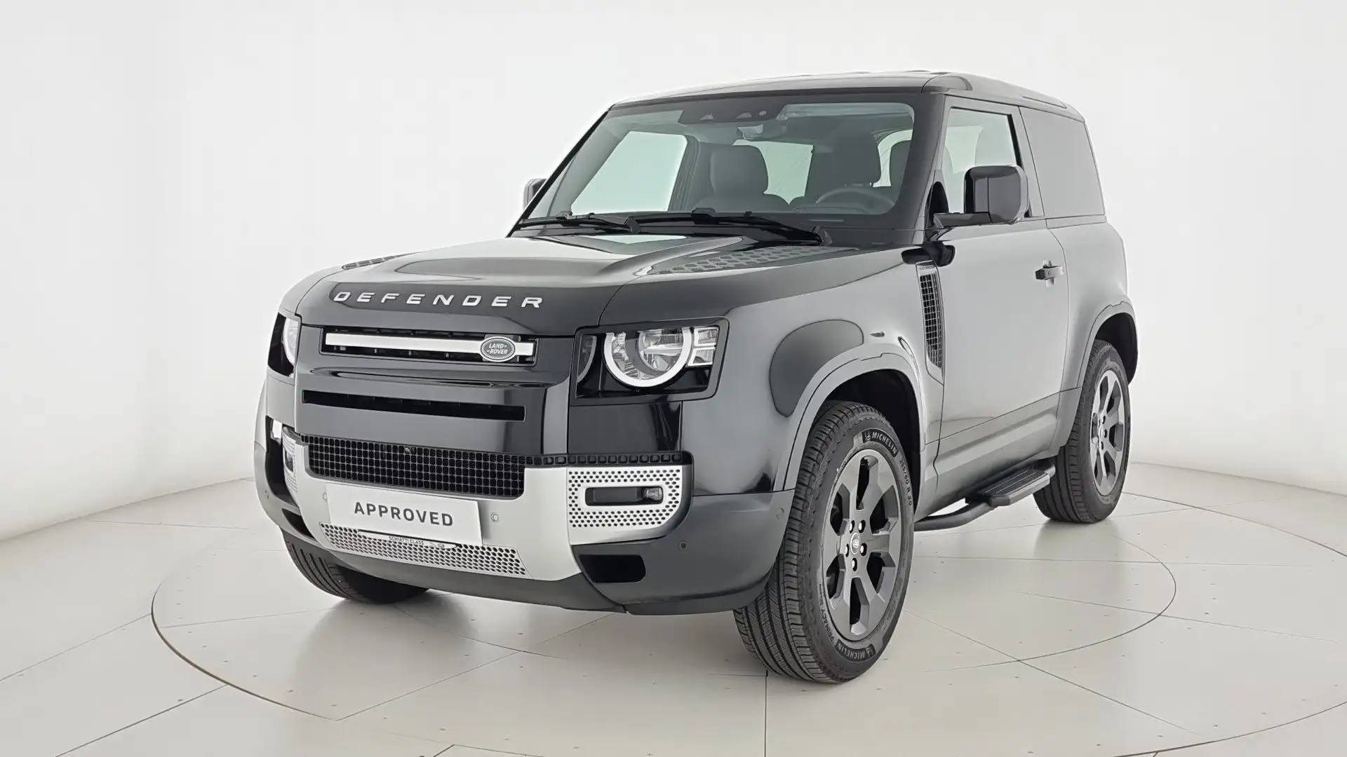 Land Rover Defender 90 3.0D I6 200 CV AWD Auto S Schwarz - 1