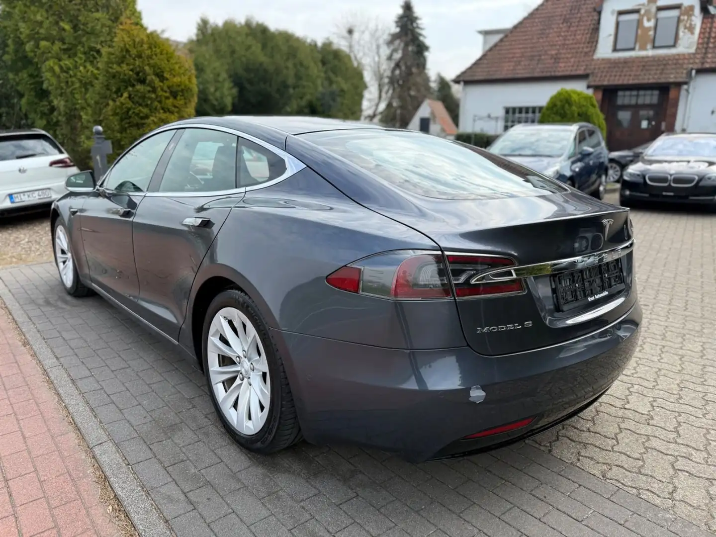 Tesla Model S 75D*95%SOH*CCS*1.Hd*Leder*ATP2.5 Grau - 2