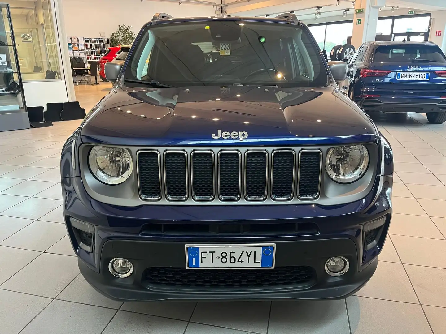 Jeep Renegade 1.6mjt Limited 2wd 120cv ddct !SENSORI PARCHEGGIO! Blau - 2