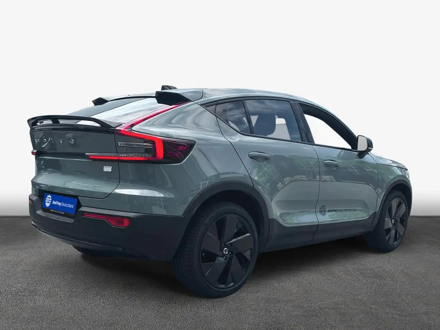 Volvo C40 Recharge 82 kWh Single M. Extended Range RWD P Grün - 2