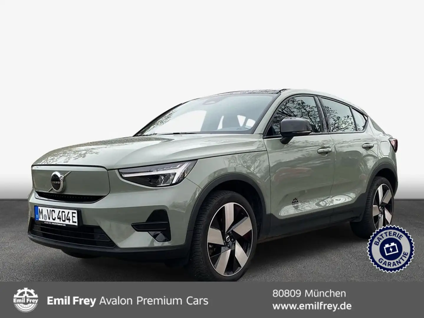 Volvo C40 Recharge 82 kWh Single M. Extended Range RWD P Verde - 1