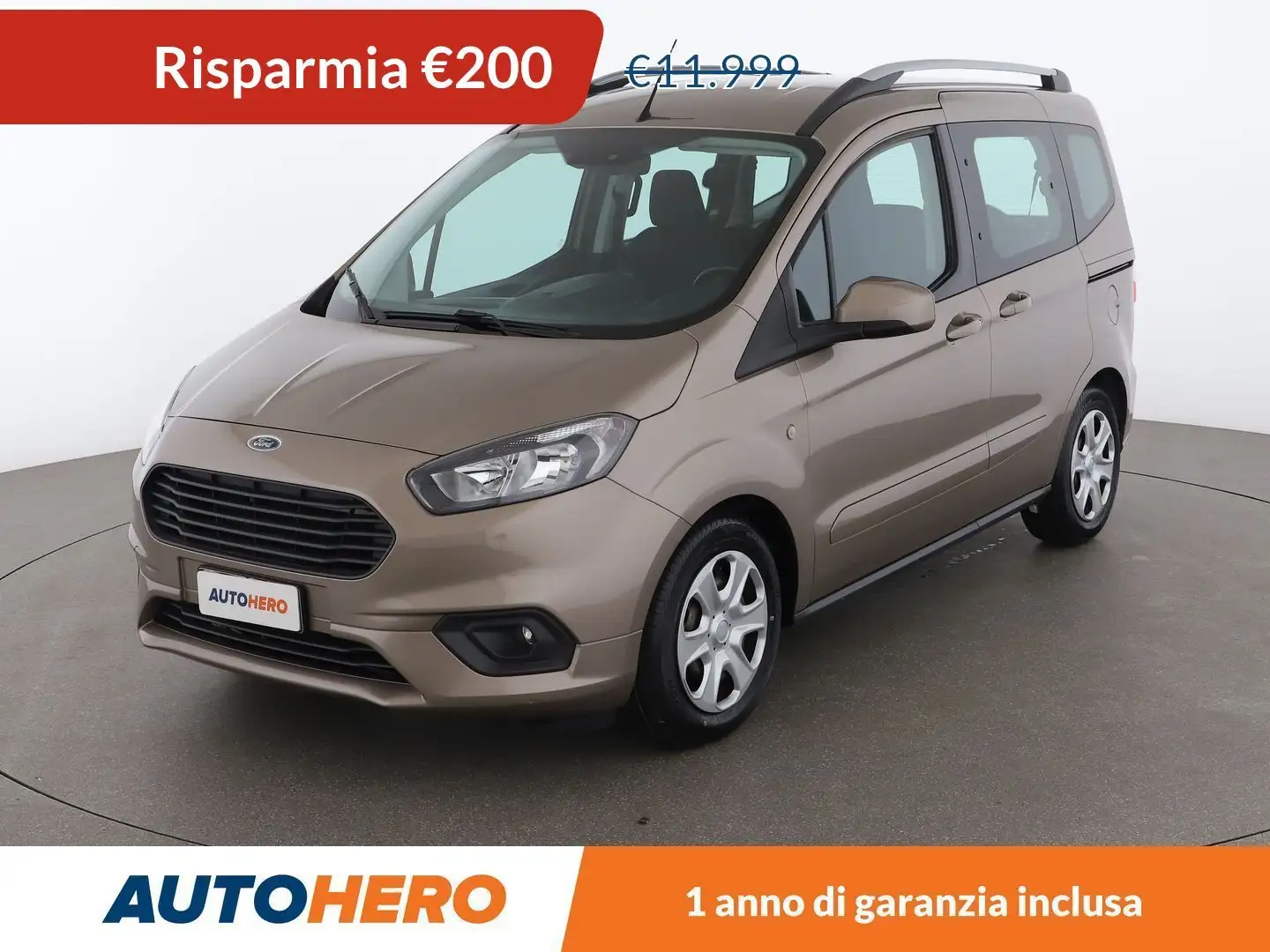 Ford Tourneo 1.0 EcoBoost  Plus 100 CV Marrone - 1