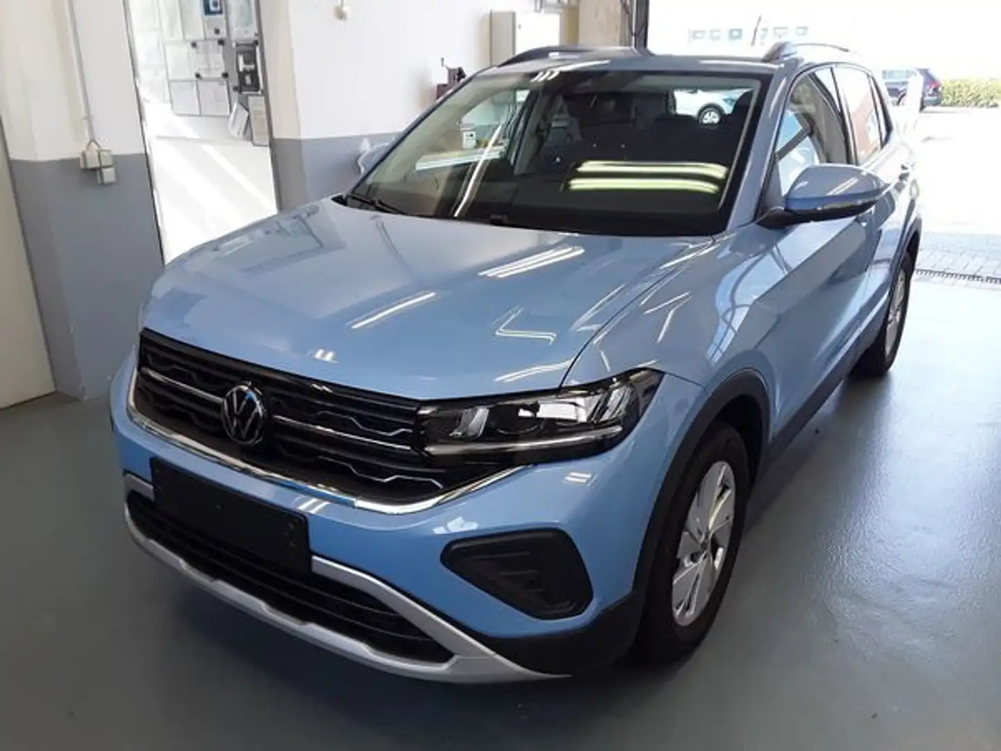 Volkswagen T-Cross LIFE 1.0TSI 116PS NAVI.AHK.KAMERA.LED.SHZG.5JG. Blau - 2