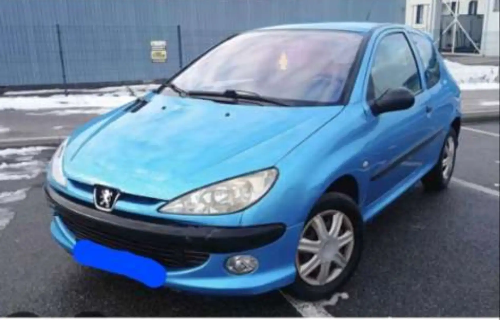 Peugeot 204 Blau - 1