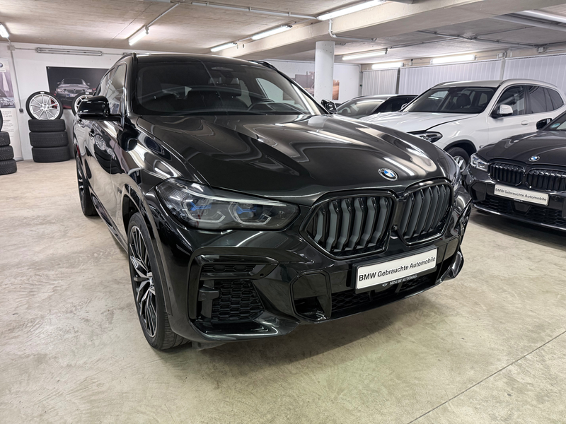 BMW X6 X6 M40D M Sport,22 Zoll, Leder Merino,Service neu,1.HD