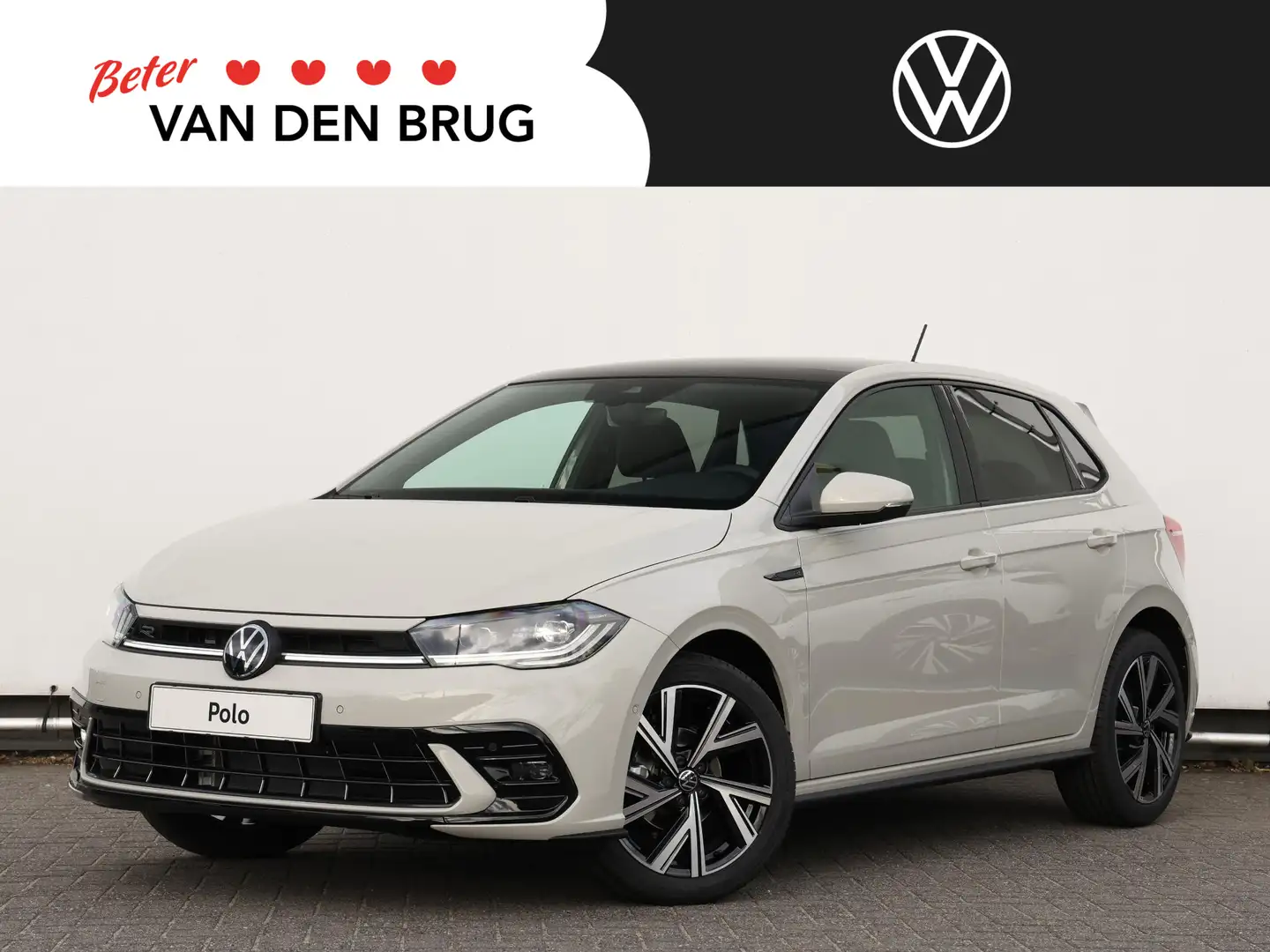 Volkswagen Polo R-Line-Edition 1.0 70 kW / 95 pk TSI | Pano dak | Grijs - 1