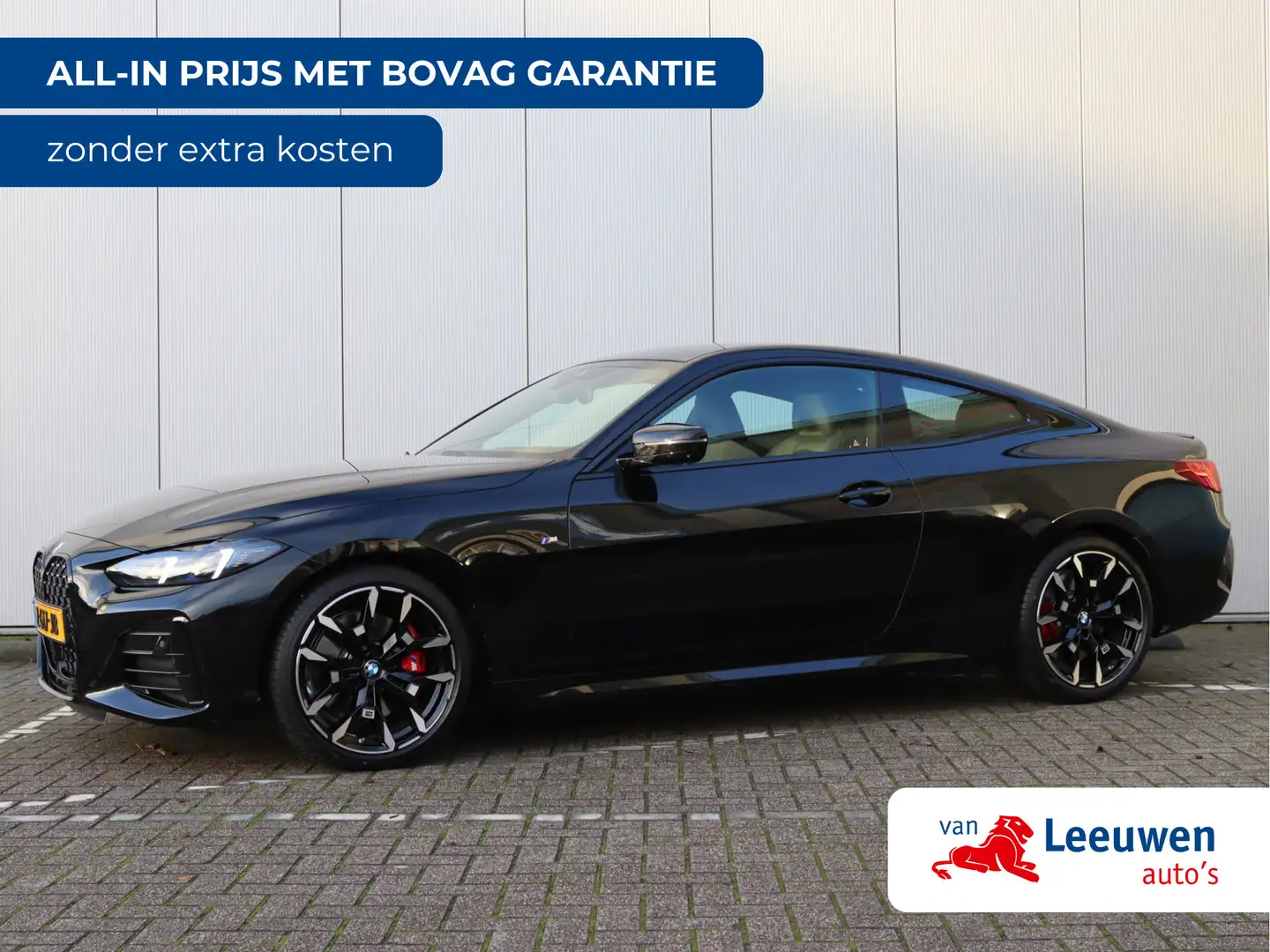 BMW 430 4-serie Coupé 430i xDrive | M-Sport Pro | Leder | Zwart - 1