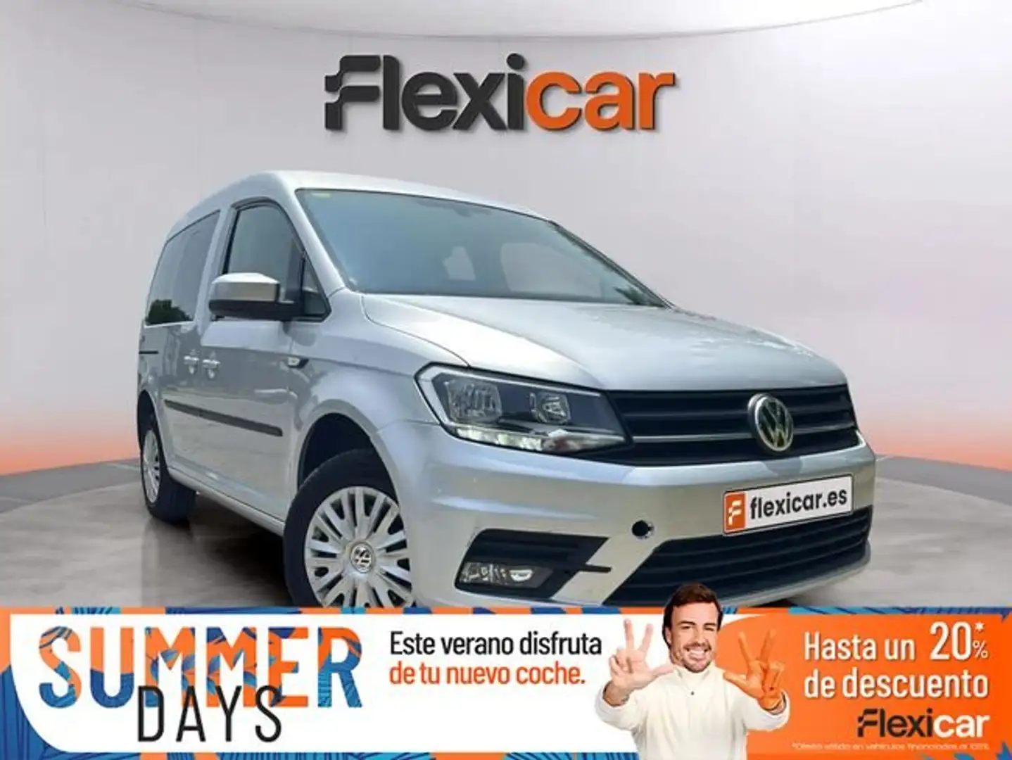 Volkswagen Caddy Beach 2.0 TDI 75kW (102CV) BMT Grijs - 1