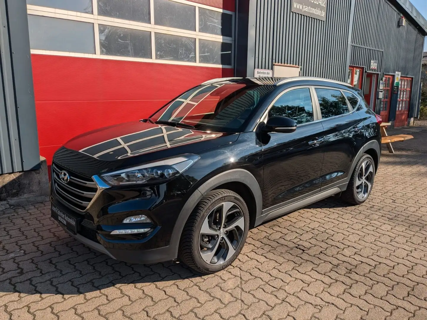 Hyundai TUCSON Premium 4WD Leder Kamera Schwarz - 1