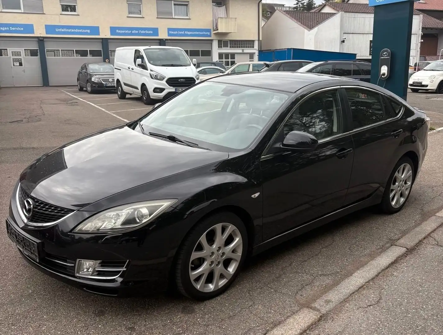 Mazda 6 Lim. 2.5 Top Sport*LEDER*KLIMA*XENON*TÜV-NEU Schwarz - 2