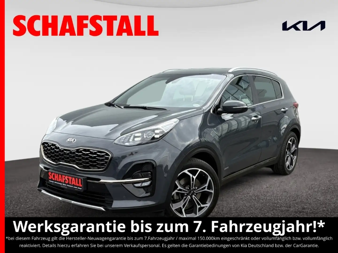 Kia Sportage 1.6 T-DGI AWD GT Line Technik-Paket Leder Soundsys siva - 1
