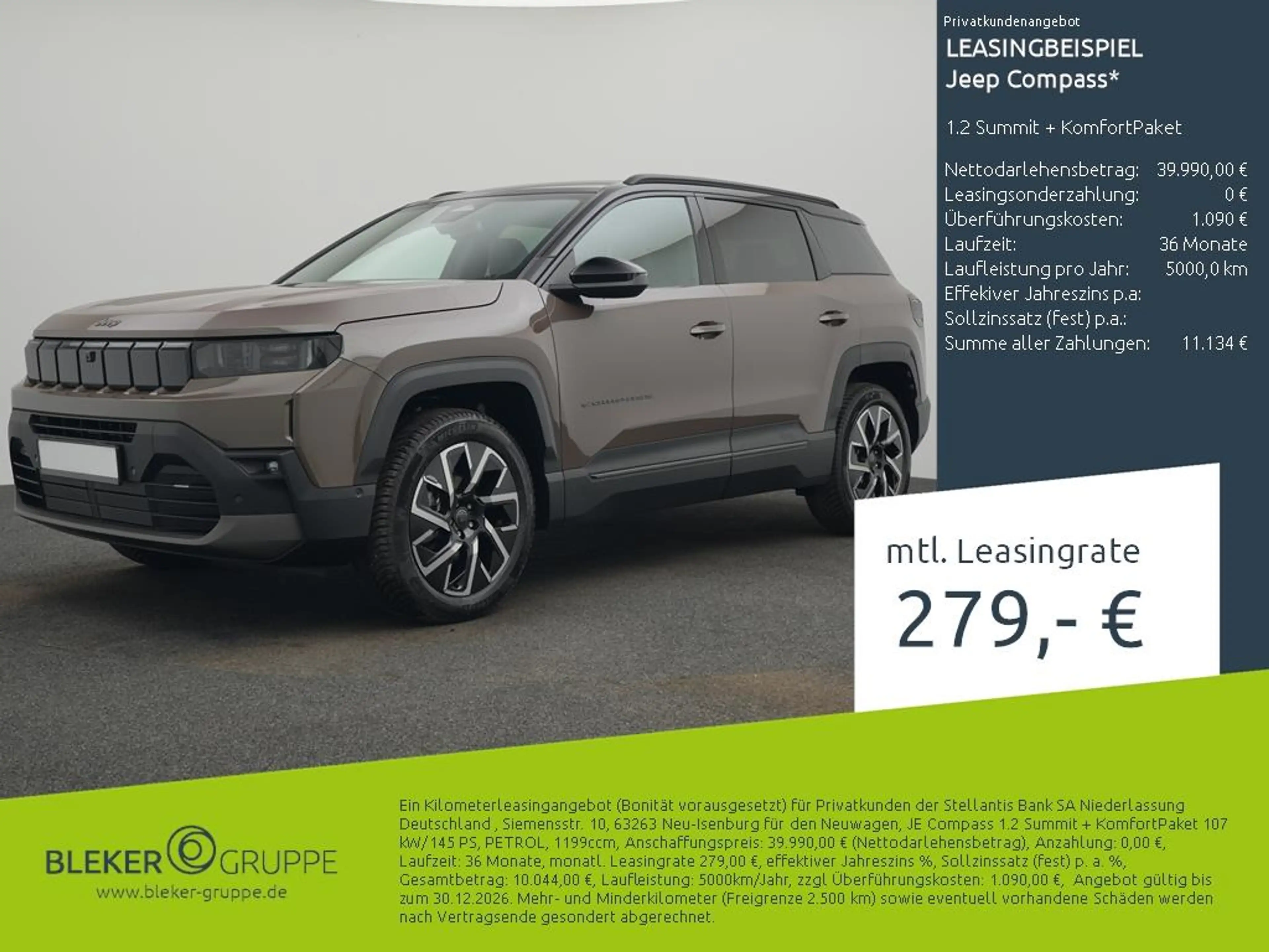 Jeep Compass 1.2 Summit + KomfortPaket