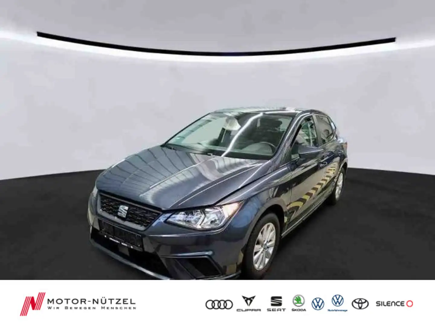 SEAT Ibiza 1.0 TSI STYLE APP+SHZ+GRA+PDC+DAB+MFL+15" Grau - 1