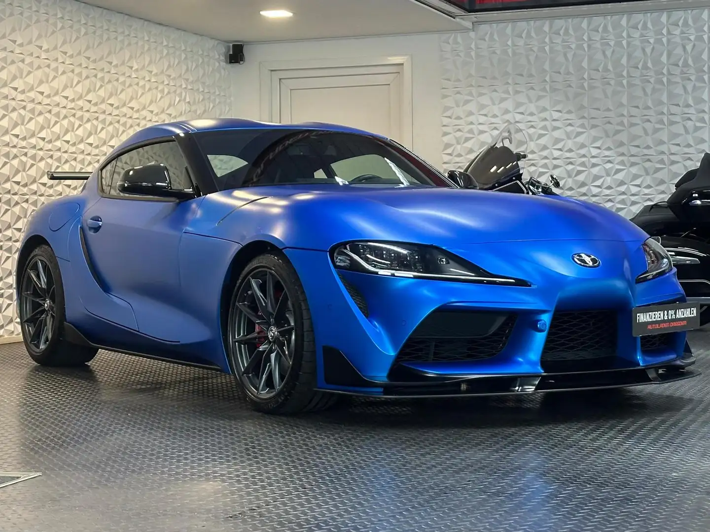 Toyota Supra 3.0 LEGEND LED#TEMPO#SPUR#SHZ#SH#NAVI#CAM Синій - 2