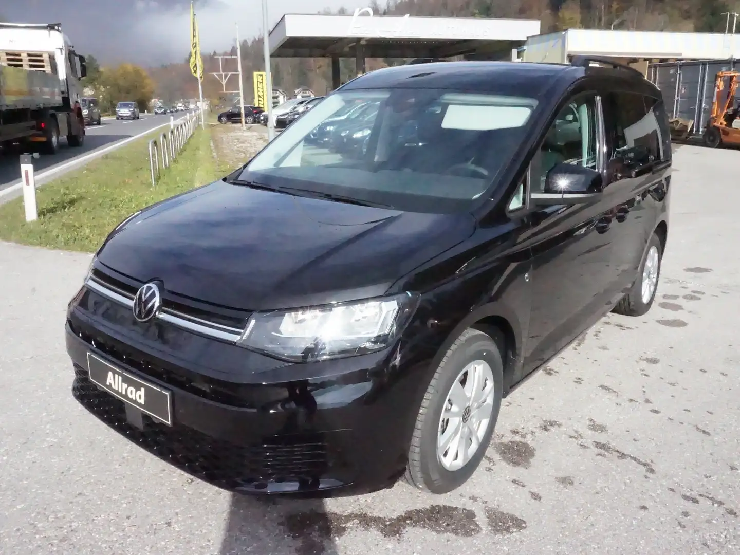 Volkswagen Caddy Life 4 Motion Schwarz - 2